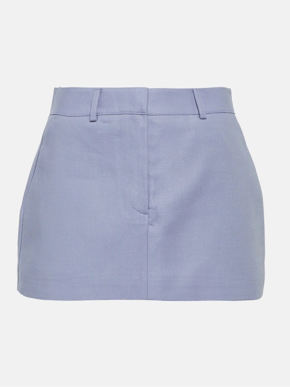 The Frankie Shop Isle Mini Skirt Blue